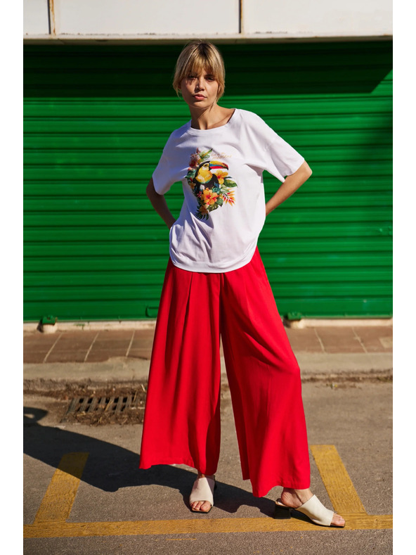 Moodo Ženska majica Moodo – bijela