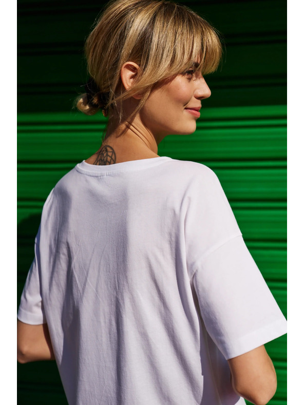 Moodo Ženska majica Moodo – bijela