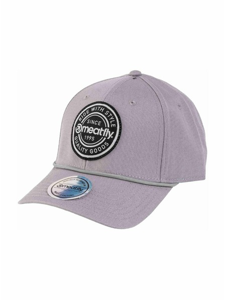 Meatfly Meatfly šilterica Jogger Flexfit Recycled Grey Label | Siva |