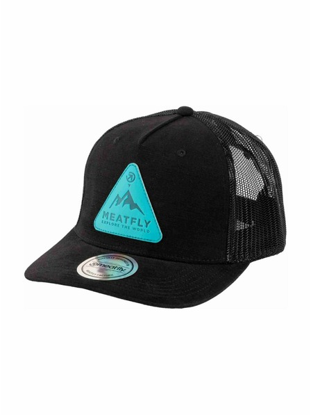 Meatfly Meatfly šilterica Hawkye Trucker Black Peak | Crna |