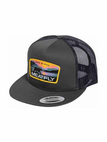 Meatfly Meatfly šilterica Thunderbolt Trucker Yellow Alaska / Charcoal | Siva |