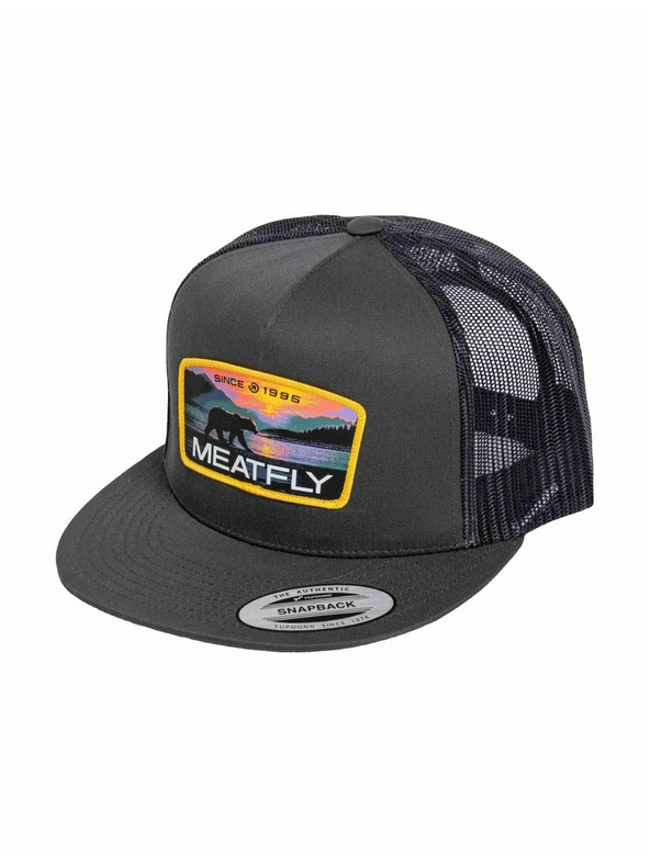 Meatfly Meatfly šilterica Thunderbolt Trucker Yellow Alaska / Charcoal | Siva |