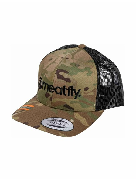 Meatfly Meatfly šilterica MF Logo Trucker Black / Multicam | Crna