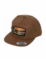 Meatfly Meatfly šilterica Hornet Snapback Red Alaska / Tan | Smeđa