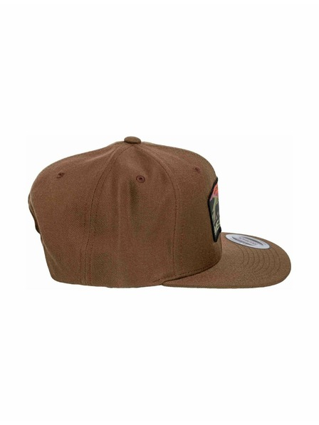 Meatfly Meatfly šilterica Hornet Snapback Red Alaska / Tan | Smeđa
