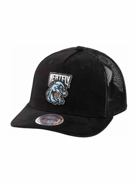 Meatfly Meatfly šilterica Hawkye Trucker Black Panther | Crna |