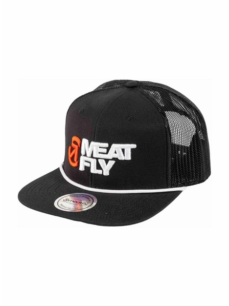 Meatfly Meatfly šilterica Mateo Trucker Black / White Revital | Crna | Veličina