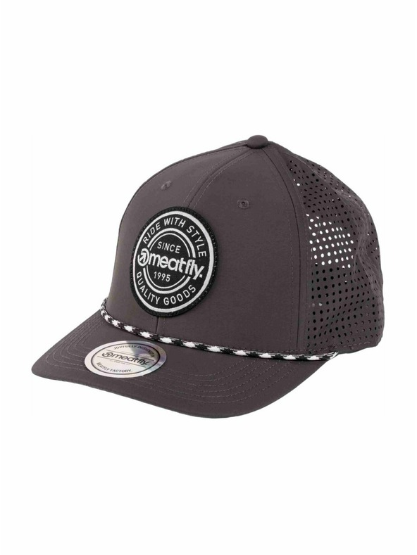 Meatfly Meatfly šilterica Ollie Perfor Cap Grey Label | Siva |