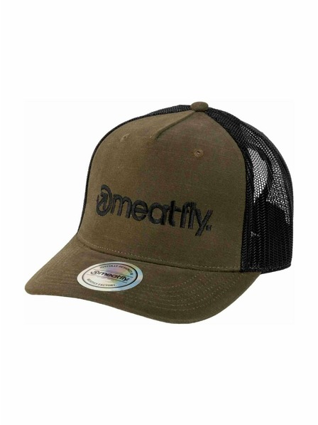 Meatfly Meatfly šilterica Shaun Trucker Army / Camo Logo | Crna | Veličina