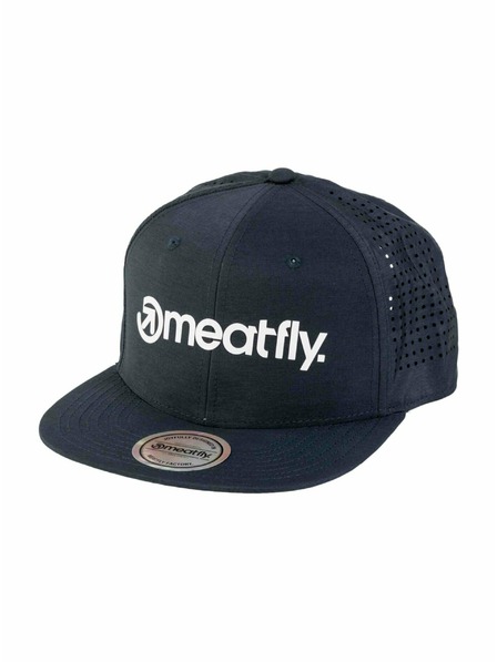 Meatfly Meatfly šilterica Keery Perfor Snapback Petrol / White Logo