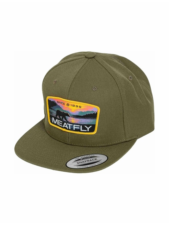 Meatfly Meatfly šilterica Flanker Snapback Yellow Alaska / Buck | Žuta