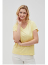 Moodo Ženska majica Moodo – svijetložuta