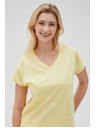 Moodo Ženska majica Moodo – svijetložuta