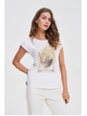 Moodo Ženska majica Moodo – bijela
