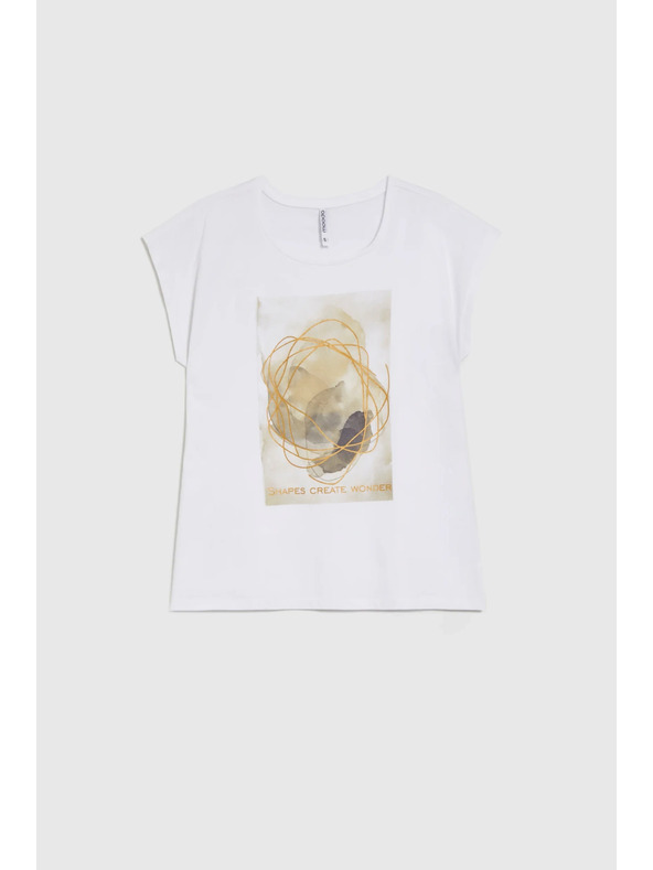 Moodo Ženska majica Moodo – bijela