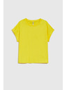Moodo Ženska pamučna majica Moodo – žuta