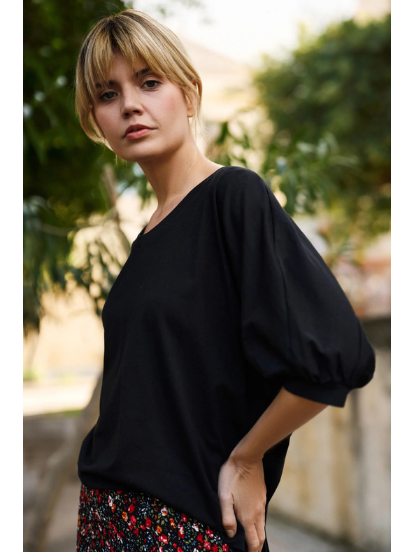 Moodo Ženska majica Moodo – crna