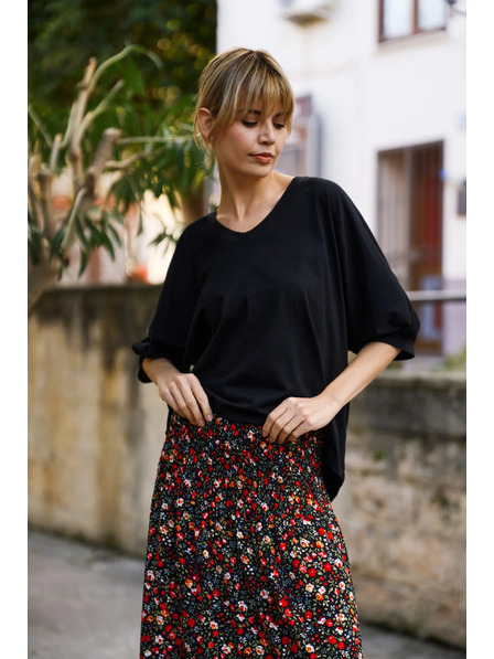 Moodo Ženska majica Moodo – crna