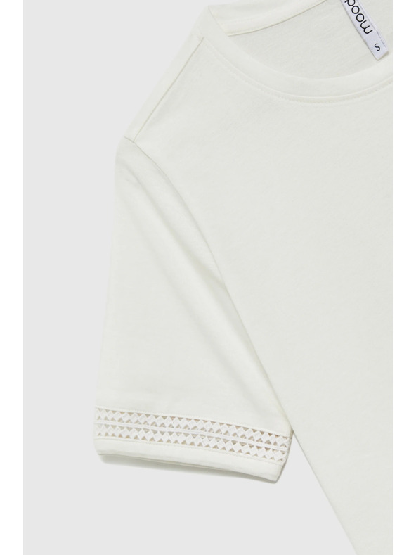 Moodo Ženska majica Moodo – bijela