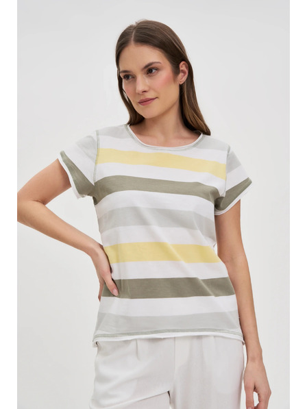 Moodo Moodo ženska majica na pruge