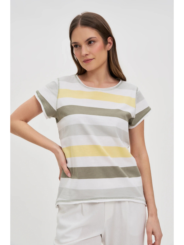 Moodo Moodo ženska majica na pruge