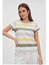 Moodo Moodo ženska majica na pruge