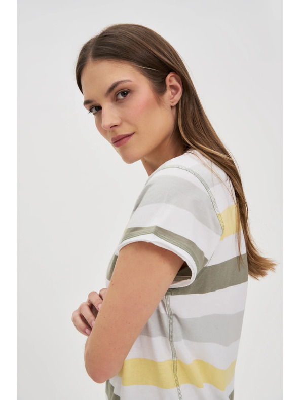 Moodo Moodo ženska majica na pruge