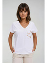 Moodo Ženska pamučna majica Moodo – bijela