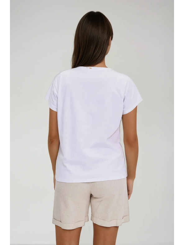 Moodo Ženska pamučna majica Moodo – bijela