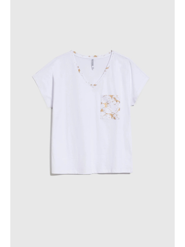Moodo Ženska pamučna majica Moodo – bijela