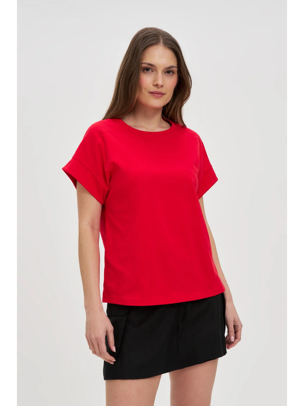 Moodo Ženska pamučna majica Moodo – crvena