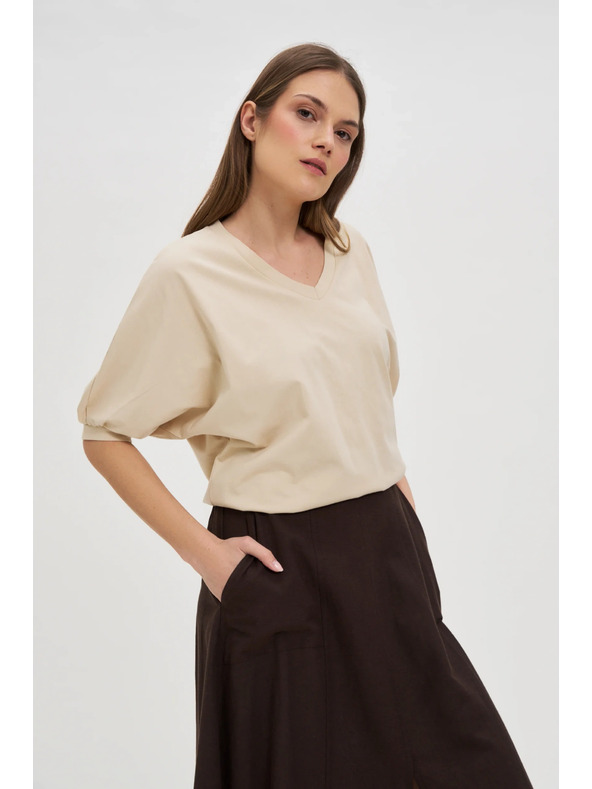 Moodo Ženska majica Moodo s balonastim rukavima