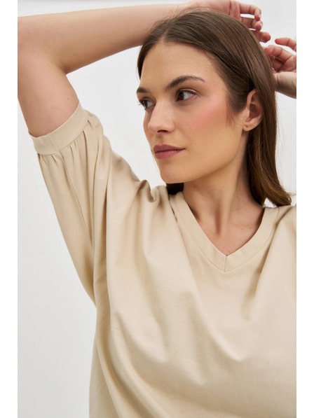 Moodo Ženska majica Moodo s balonastim rukavima