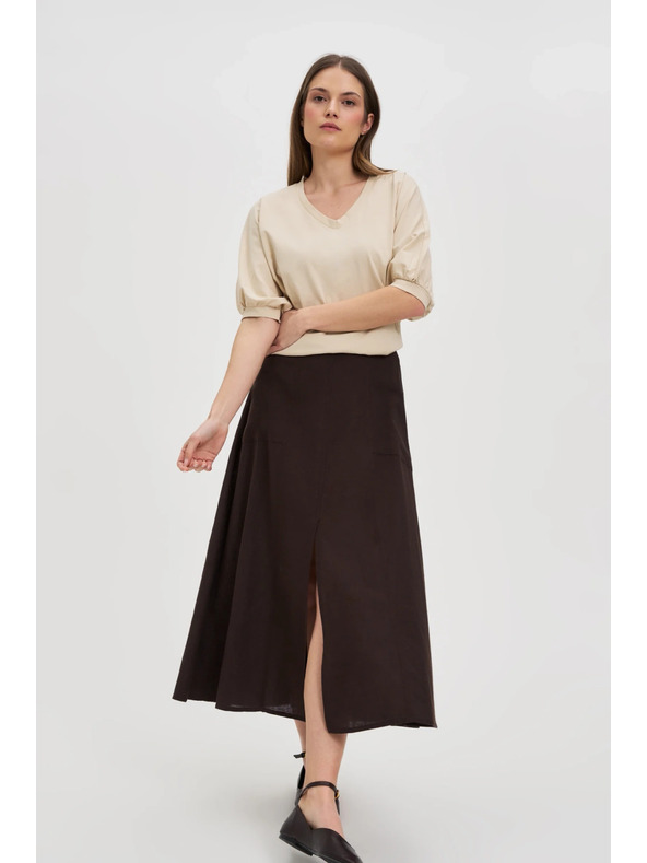 Moodo Ženska majica Moodo s balonastim rukavima