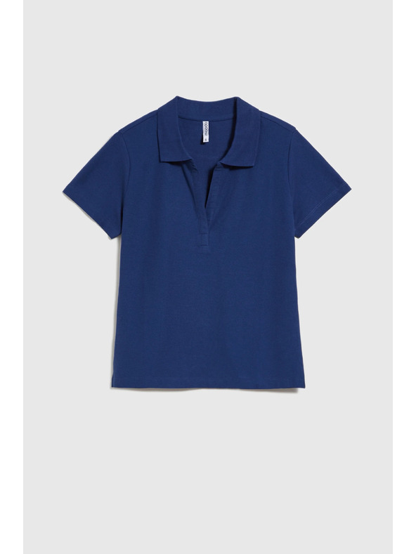 Moodo Plava ženska polo majica