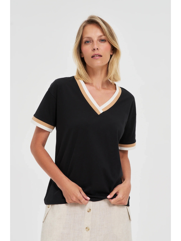 Moodo Ženska majica Moodo – crna