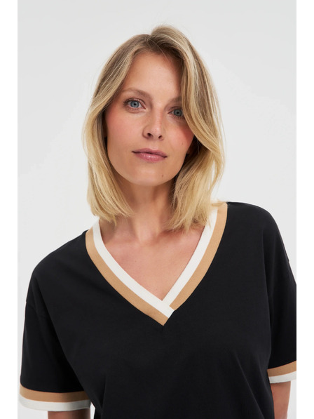 Moodo Ženska majica Moodo – crna