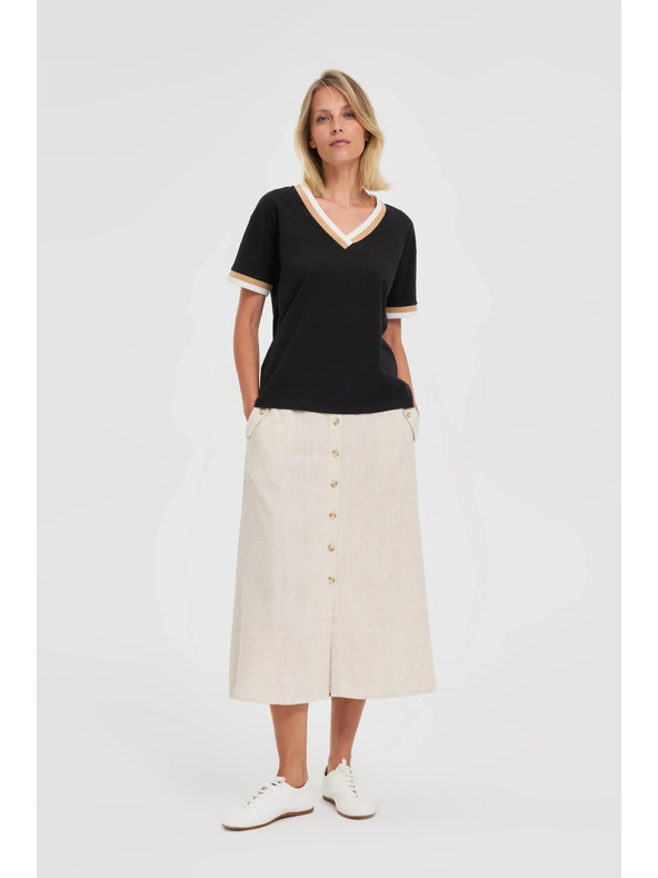 Moodo Ženska majica Moodo – crna