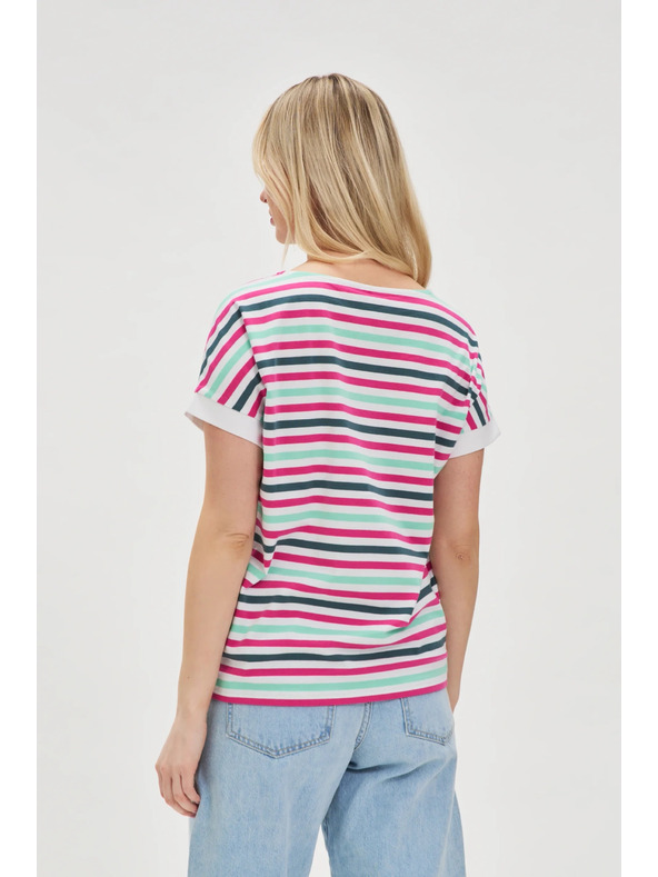 Moodo Moodo ženska majica na pruge