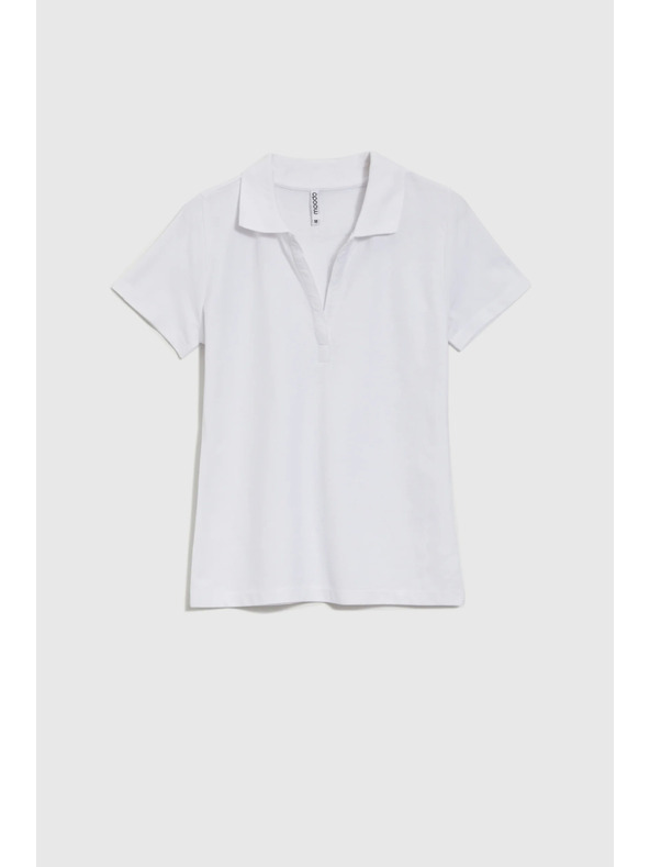 Moodo Bijela ženska polo majica