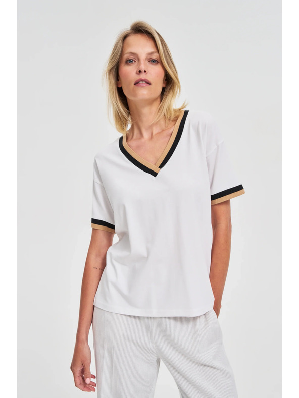 Moodo Ženska majica Moodo – bijela