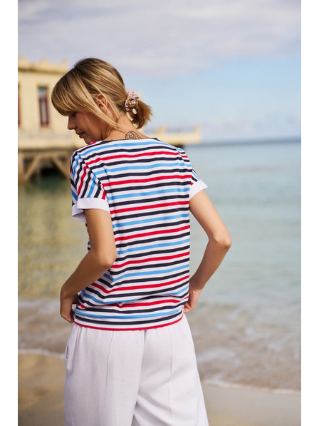 Moodo Prugasta ženska majica