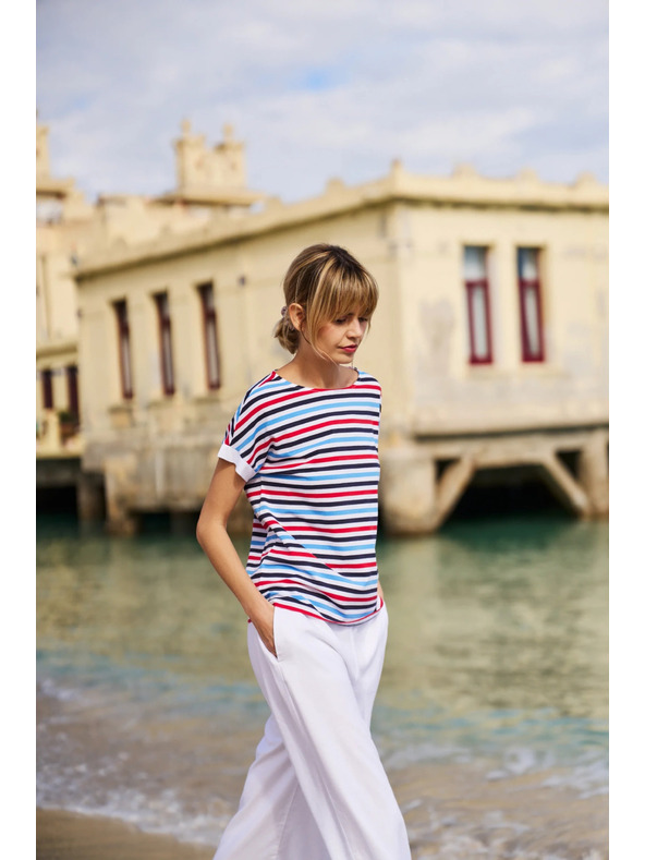 Moodo Prugasta ženska majica