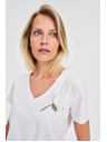Moodo Ženska majica Moodo – bijela