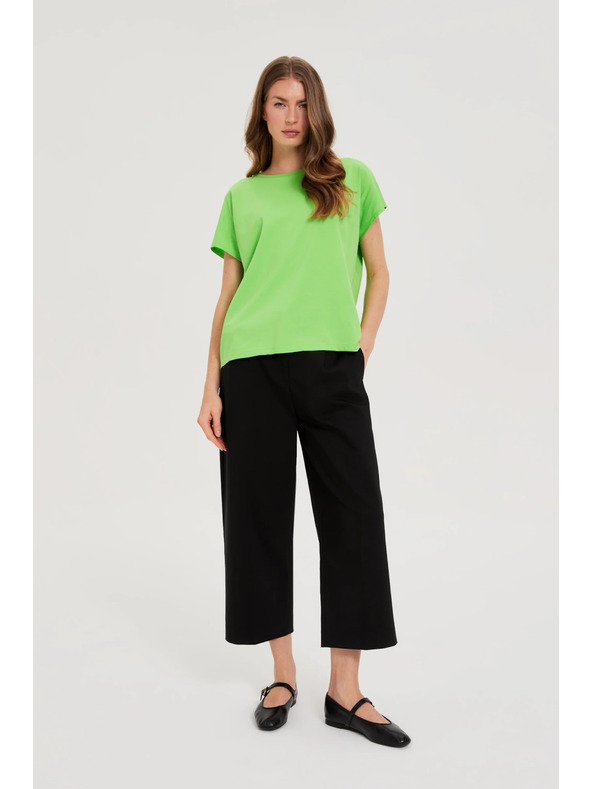 Moodo Ženska pamučna majica Moodo – svijetlozelena