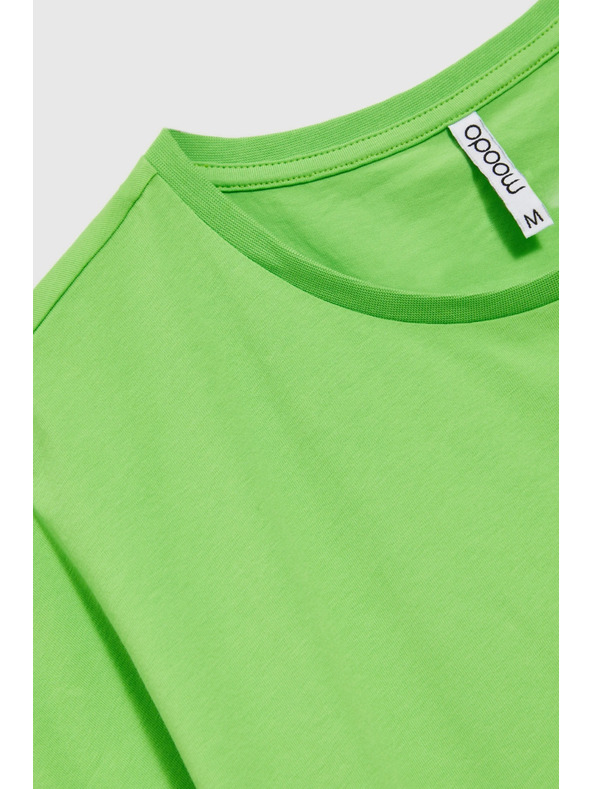 Moodo Ženska pamučna majica Moodo – svijetlozelena