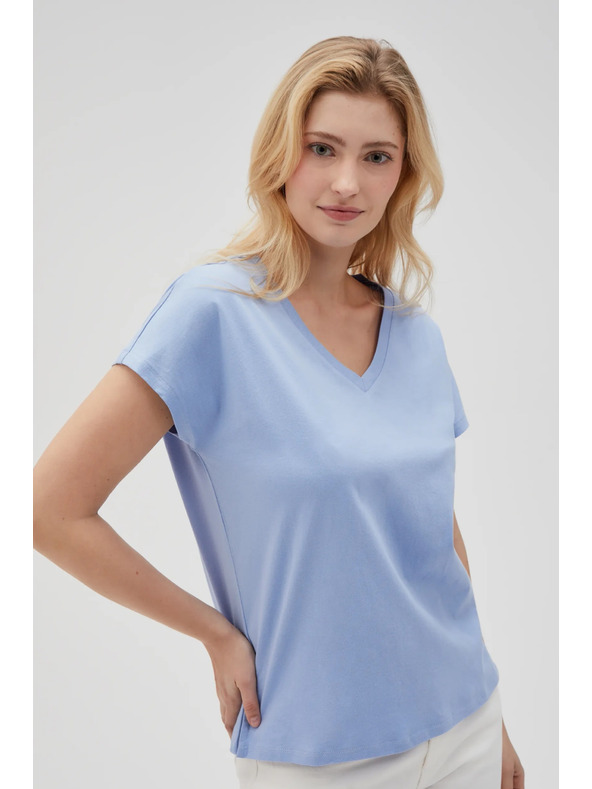 Moodo Ženska majica Moodo – plava