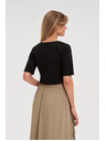 Moodo Ženska majica Moodo – crna