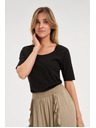 Moodo Ženska majica Moodo – crna