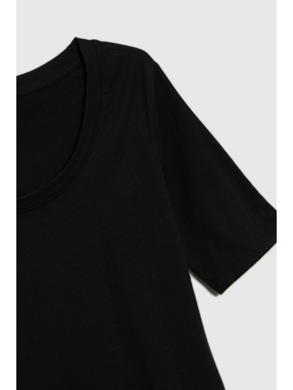 Moodo Ženska majica Moodo – crna